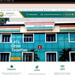 bank website development