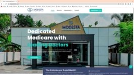 hospital website development